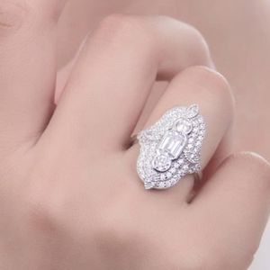 Gorgeous Art deco cz ring